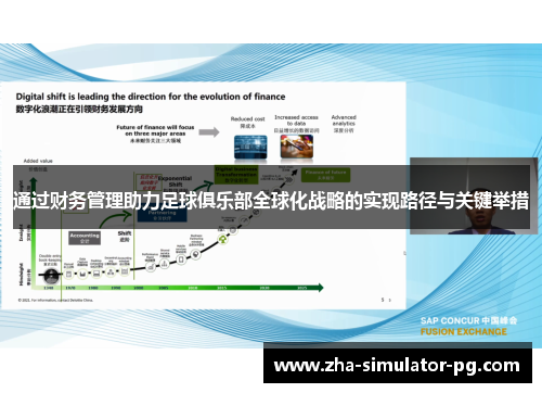 通过财务管理助力足球俱乐部全球化战略的实现路径与关键举措